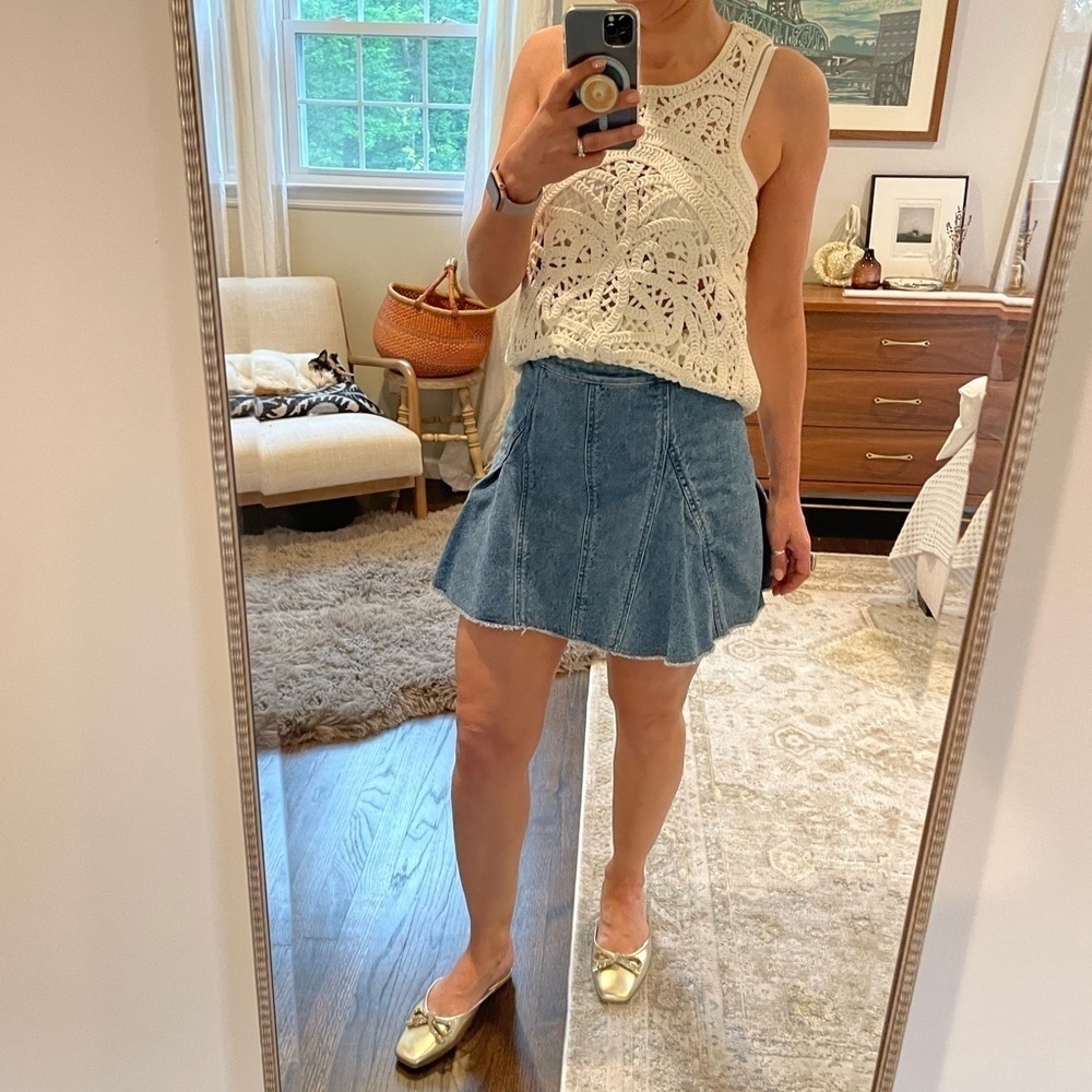 3.1 Phillip Lim Denim Mini Skirt - Picture 2 of 11